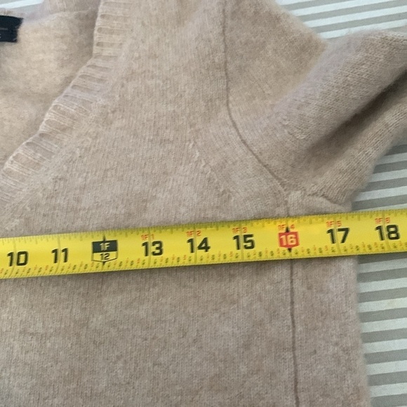 J. Crew Tan Cashmere/Wool Blend Sweater Size S - Picture 8 of 11